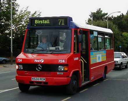 Marshall C19 Mercedes 811D First Leicester